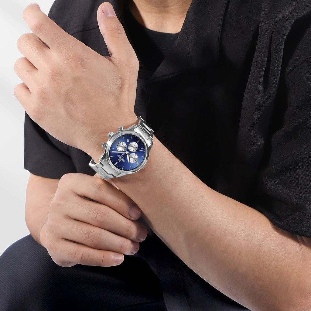 ساعة نافي فورس للرجال NF8076-S-BE-S