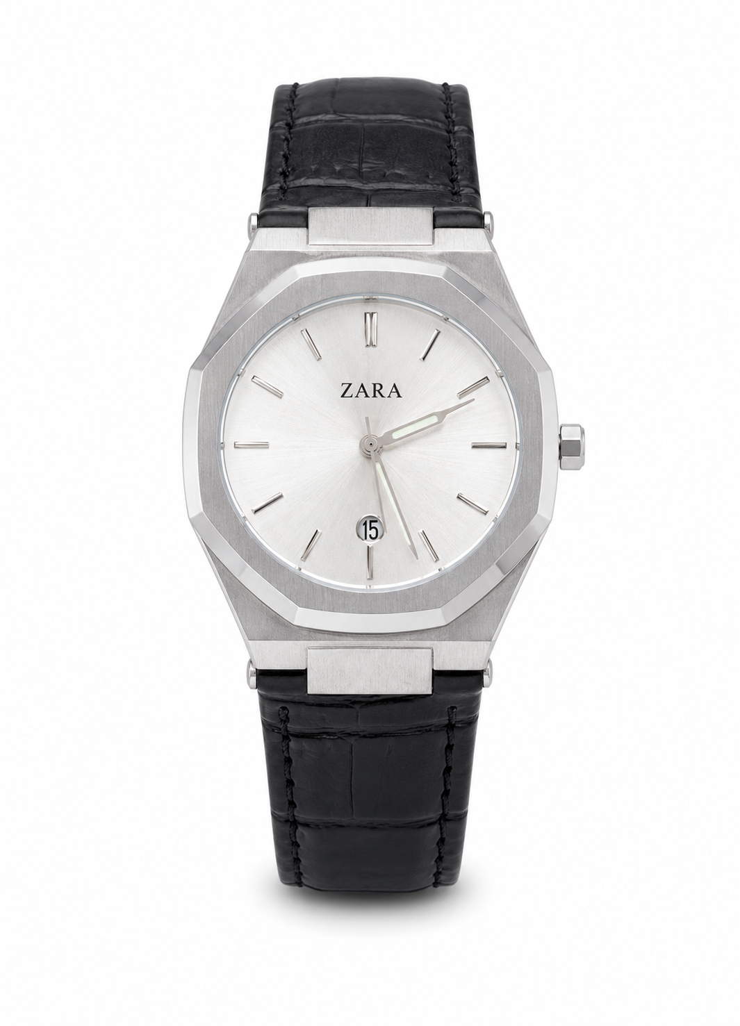 Zara genuine leather